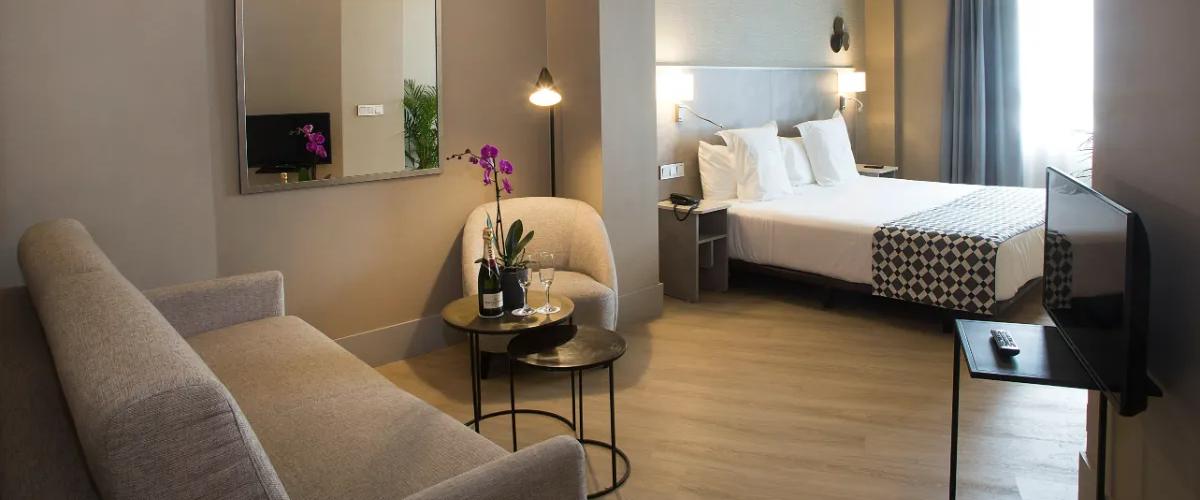 Habitación Junior Suite Hotel América Sevilla Habitación Junior Suite Hotel América Sevilla