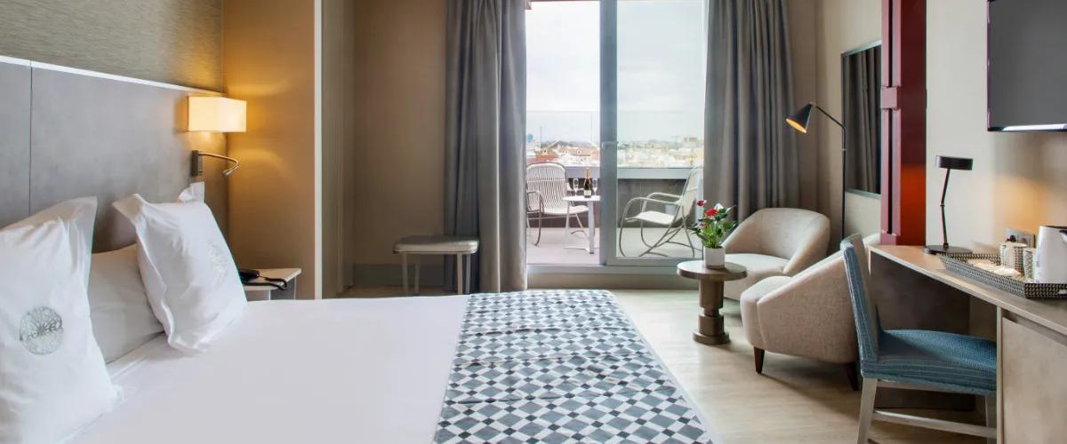 Habitación Doble Deluxe Hotel América Sevilla Habitación Doble Deluxe Hotel América Sevilla