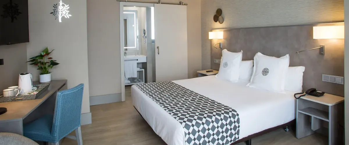 Habitación Doble Deluxe Hotel América Sevilla Habitación Doble Deluxe Hotel América Sevilla