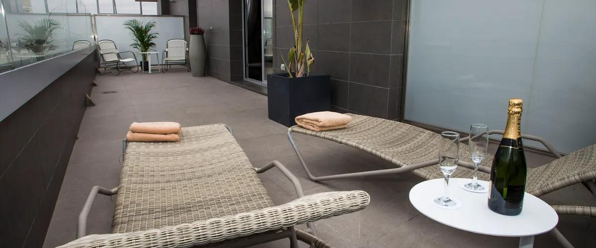 Habitación Doble Deluxe Hotel América Sevilla Habitación Doble Deluxe Hotel América Sevilla