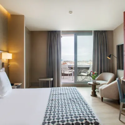 Habitación deluxe Hotel América Sevilla Habitación deluxe Hotel América Sevilla