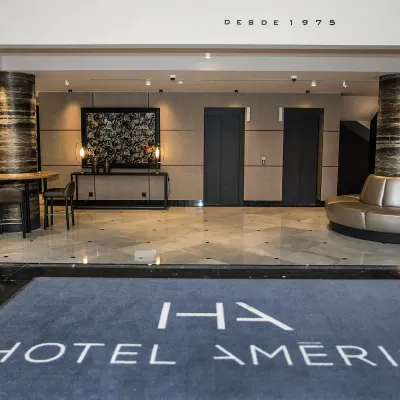 Lobby Hotel América Sevilla Lobby Hotel América Sevilla