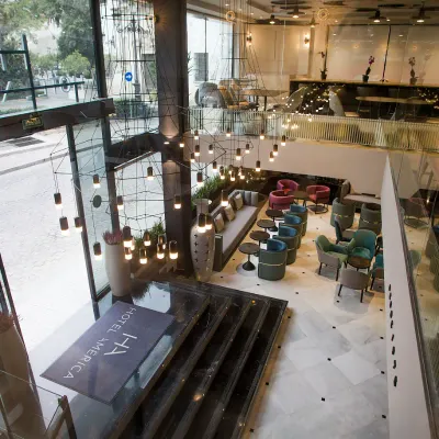 Lobby Hotel América Sevilla Lobby Hotel América Sevilla
